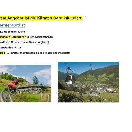 Mariagrazia - Kaernten Card Im Sommer Inklusive Lägenhet *